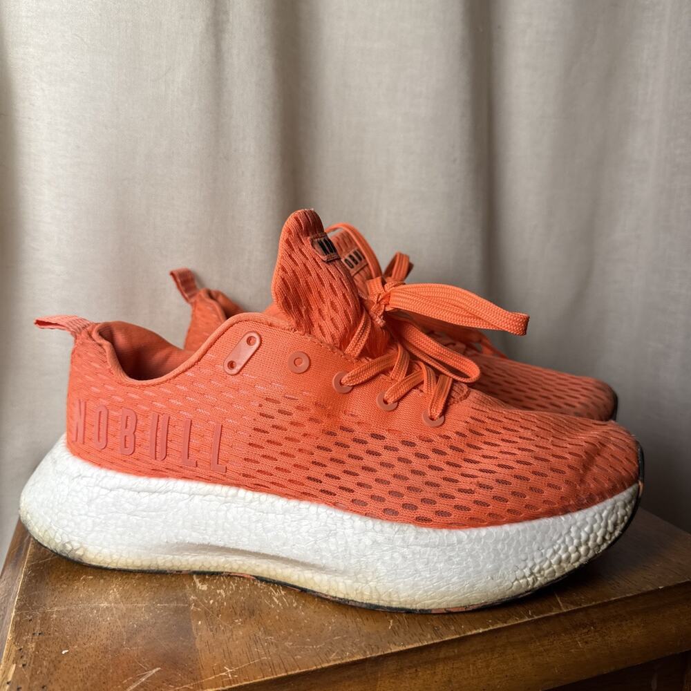 No Bull Journey Shoes Mens 9.5 Running Crossfit Sneakers Womens 11 Coral Jogging